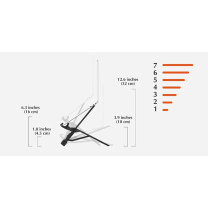 NEXSTAND K1 - Carbon Fiber Fartölvustandur